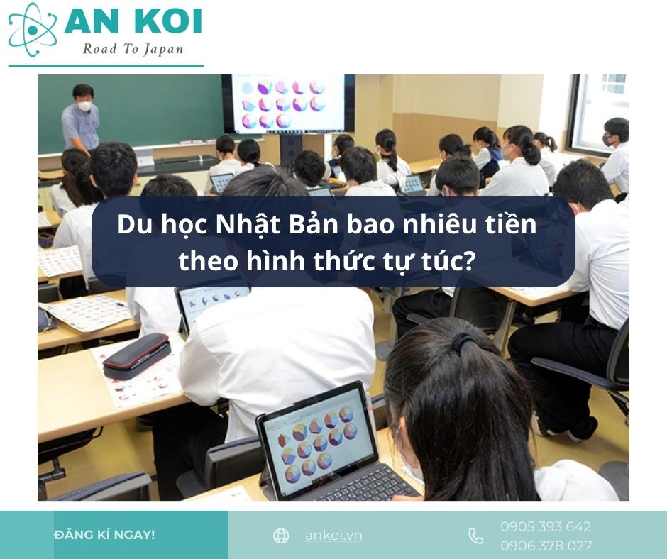 Du học Nhật Bản bao nhiêu tiền năm 2025? Cập nhật chi phí chi tiết từng khoản, tự túc & vừa học vừa làm. Tư vấn miễn phí cùng ANKOI.