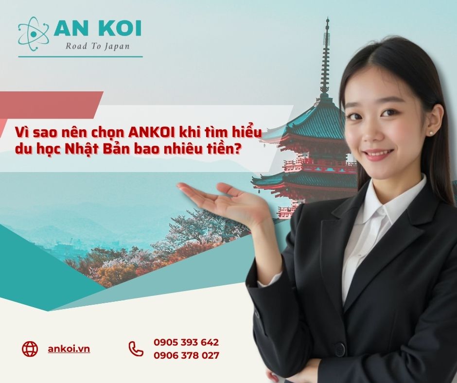 How much does it cost to study abroad in Japan in 2025? Updated detailed costs by category, for both self-funded and working-while-studying options. Free consultation with ANKOI